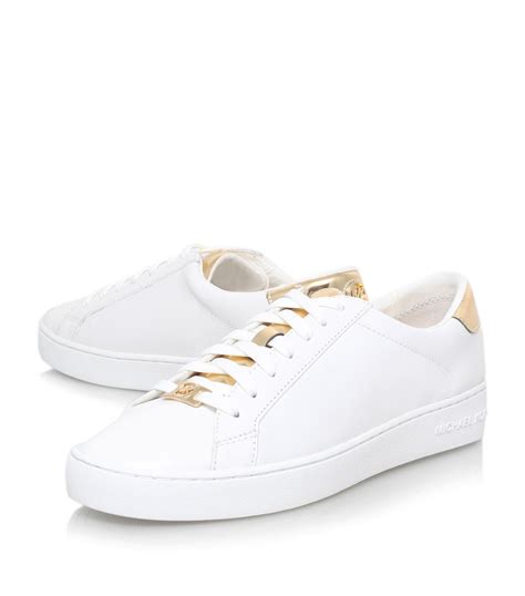 michael kors irving lace up sale|Irving Leather Sneaker .